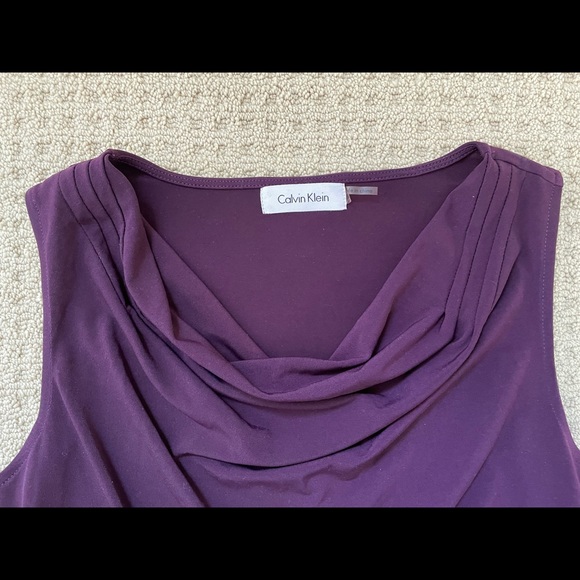 Calvin Klein Sleeveless Blouse PS - Picture 2 of 4